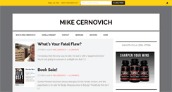 Desktop Screenshot of cernovich.com